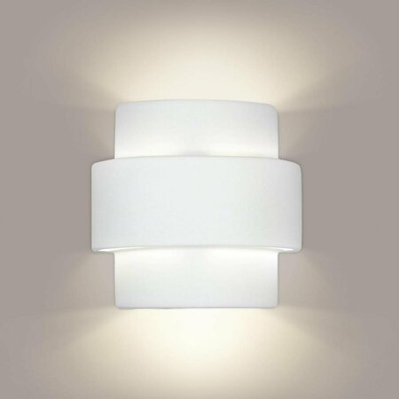 A19 LIGHTING Santa Inez E26 Base Dimmable LED Wall Sconce, Bisque 1402-1LEDE26